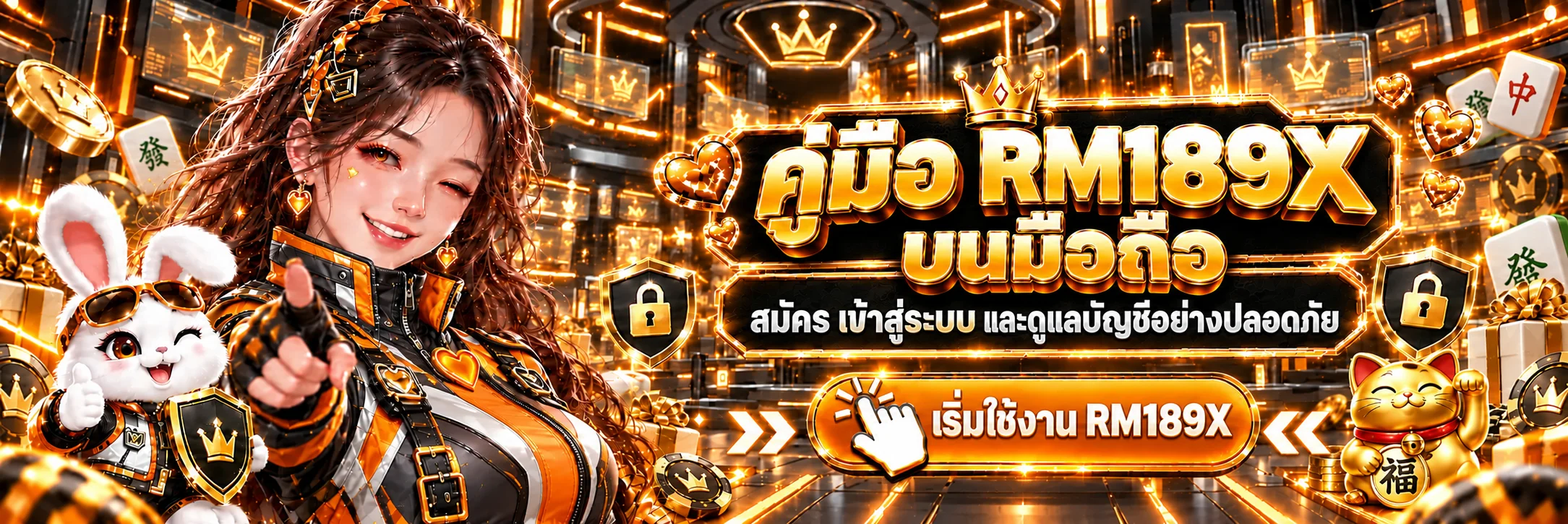 RM189X บนมือถือ | สมัคร เข้าสู่ระบบอย่างปลอดภัย